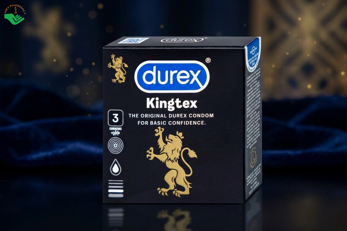 Bao cao su Durex Kingtex