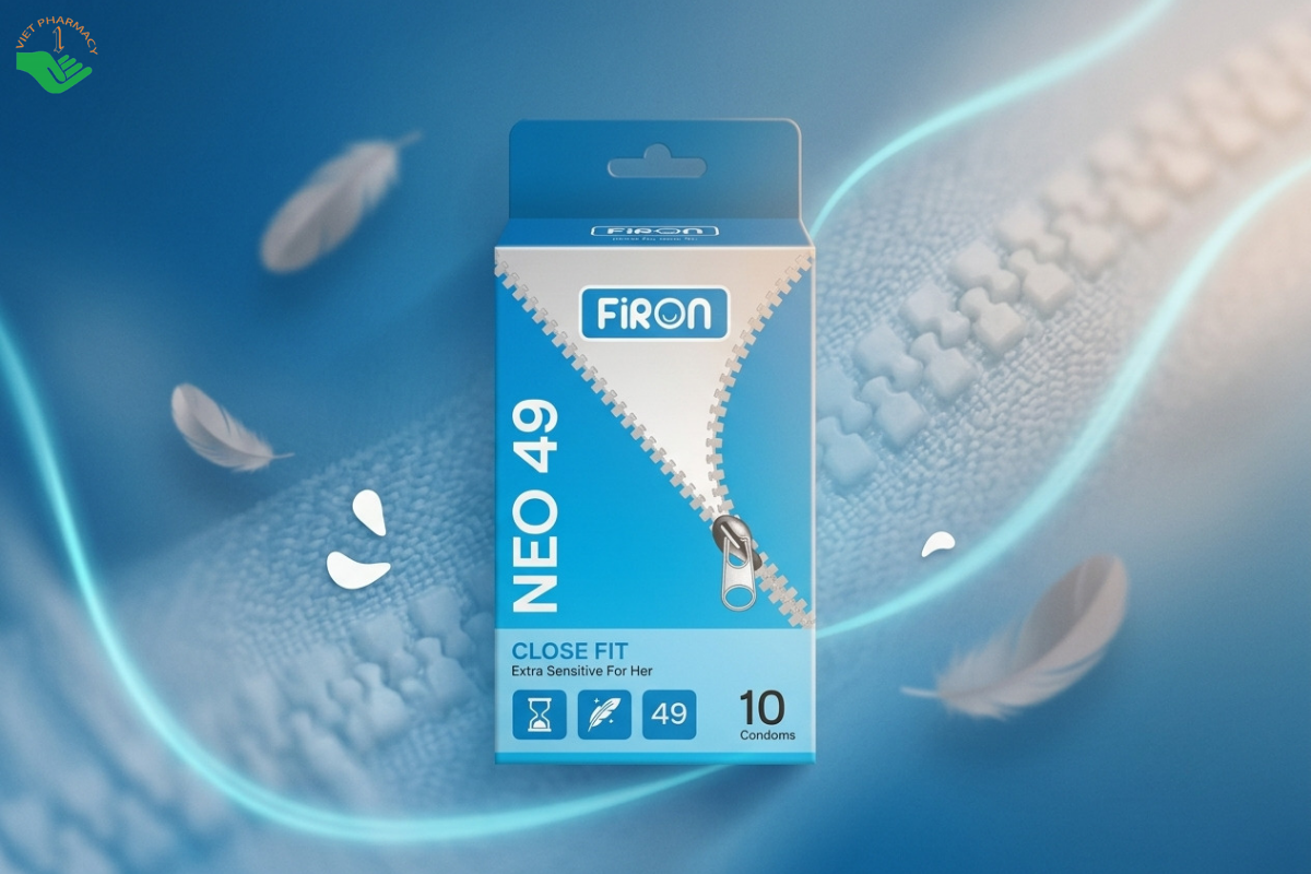 Bao cao su kích thước 49mm Firon Neo 49
