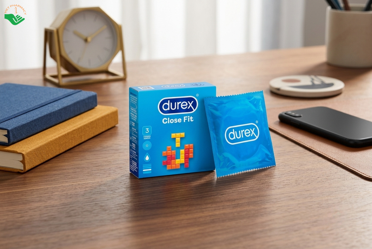 Bao cao su ôm sát Durex Close Fit