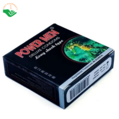 Bao cao su Power Men Long Shock Type hỗ trợ kéo dài thời gian quan hệ và tăng kích thích (Hộp 3 cái)