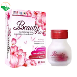 Beauty Love Usa Vip hỗ trợ làm chậm lão hóa, tăng độ đàn hồi và độ ẩm cho da (Hộp 30 viên)
