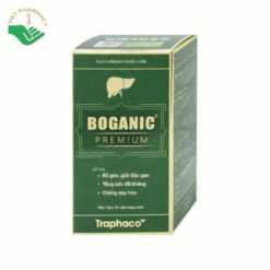 Boganic Premium Traphaco hỗ trợ bảo vệ tế bào gan, thải độc gan và tăng cường chức năng gan (Hộp 30 viên)