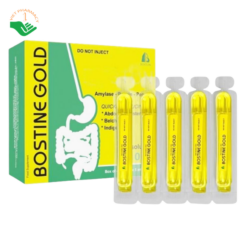 Dung dịch uống men tiêu hóa Bostine Gold Boston Pharma (Hộp 4 vỉ x 5 ống)
