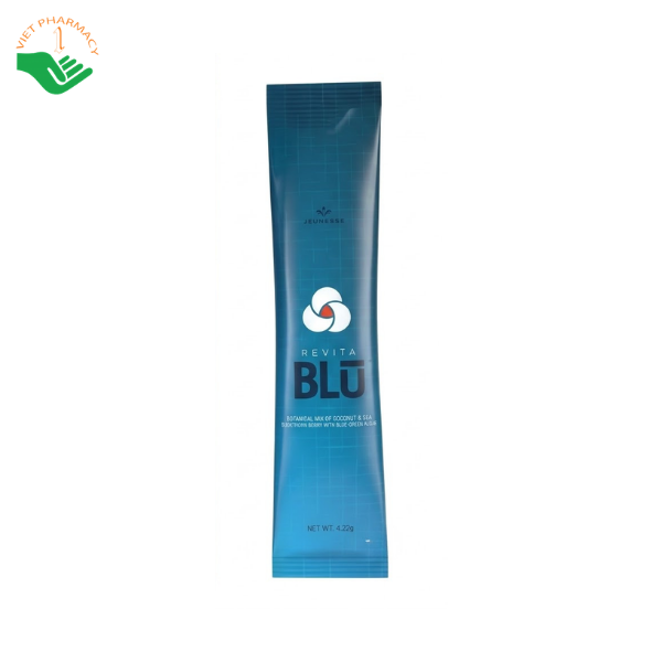 Bột pha uống Revita Blu Jeunesse hỗ trợ tăng cường miễn dịch, làm chậm lão hóa (Hộp 30 gói) - Ảnh 5