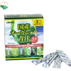 Bột rau xanh Aojiru Orihiro bổ sung chất xơ và dưỡng chất (Hộp 30 gói)