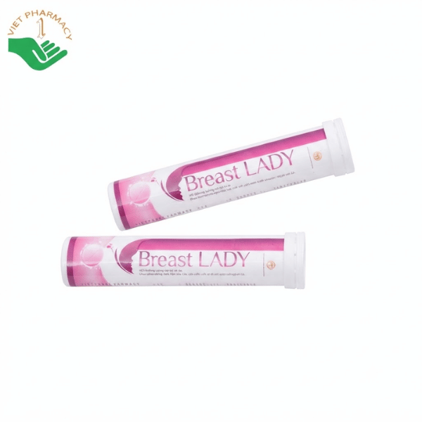 Breast Lady OSHII hỗ trợ tăng size vòng 1, tăng cường nội tiết tố nữ, hỗ trợ chống lão hóa da (Hộp 20 viên)