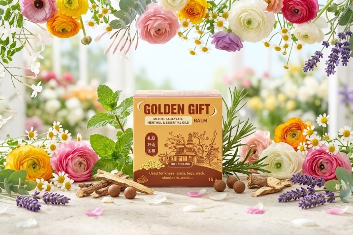 Cao xoa bóp Lộc Vàng hỗ trợ xoa dịu cảm giác đau mỏi ở các vùng thắt lưng, cổ, vai và gáy (Hũ 15g)