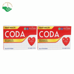 Coda Heart Health hỗ trợ giảm cholesterol máu, chống oxy hóa, tốt cho sức khỏe tim mạch (Hộp 30 viên)