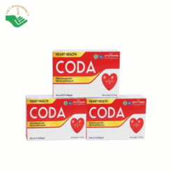Coda Heart Health hỗ trợ giảm cholesterol máu, chống oxy hóa, tốt cho sức khỏe tim mạch (Hộp 30 viên)