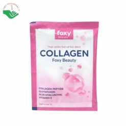 Collagen Foxy Beauty Syntech hỗ trợ dưỡng da, tăng độ ẩm, độ đàn hồi (Hộp 30 gói x 5g)