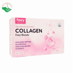 Collagen Foxy Beauty Syntech hỗ trợ dưỡng da, tăng độ ẩm, độ đàn hồi (Hộp 30 gói x 5g)