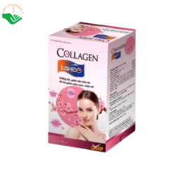 Collagen Jushido Nanofrance ngăn ngừa lão hóa da, giúp da sáng đẹp (Hộp 42 viên)
