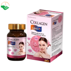 Collagen Jushido Nanofrance ngăn ngừa lão hóa da, giúp da sáng đẹp (Hộp 42 viên)