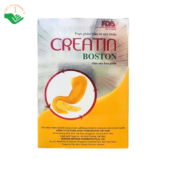 Viên uống Creatin Boston hỗ trợ tăng cường tiêu hóa, giảm đầy bụng, khó tiêu (Hộp 10 vỉ x 10 viên)