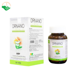 Drnano Royal Nanofrance hỗ trợ làm sáng và đều màu da, giảm tình trạng nám, sạm, khô da (Hộp 30 viên)