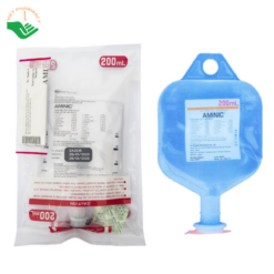Dung dịch tiêm truyền Aminic Ampharco giúp bổ sung acid amin và cung cấp đạm qua đường truyền tĩnh mạch (Túi 200ml)