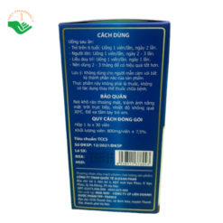 Viên uống Bổ Mắt Eye Alex Alexan Phar Giúp Giảm Mỏi Mắt Và Bảo Vệ Thị Lực (Hộp 1 lọ 30 viên)