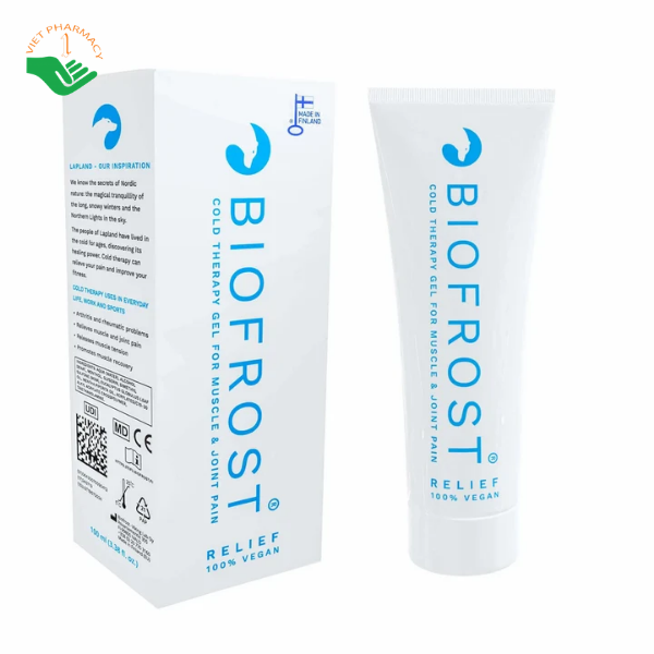 Gel giảm đau cơ khớp Biofrost Relief (Tuýp 100ml)