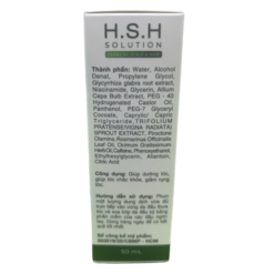 Tinh chất ngăn rụng và kích thích mọc tóc H.S.H Solution (Lọ 50ml)
