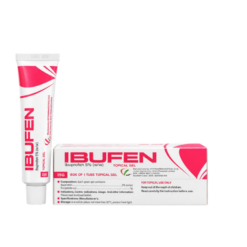 Gel bôi ngoài da IBUFEN Ibuprofen 5% VCP (Hộp 1 tuýp 15g)