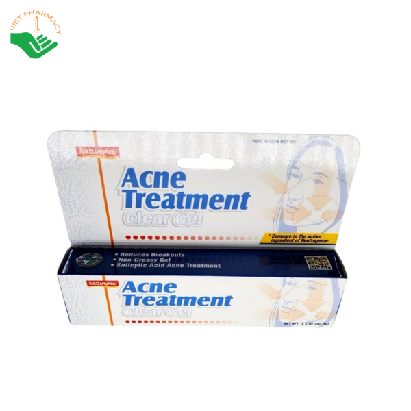 Kem Acne Treatment kiểm soát dầu nhờn, điều trị mụn, làm mờ các vết thâm do mụn (Tuýp 42,5g)