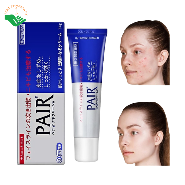 Kem trị mụn Pair Acne Cream W Lion hỗ trợ giảm mụn viêm, sưng đỏ (Tuýp 24g) - Ảnh 5