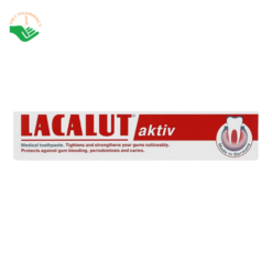 Kem Đánh Răng Ngừa Chảy Máu Chân Răng Lacalut Aktiv Arcam GmbH (Hộp 1 tuýp 75ml)