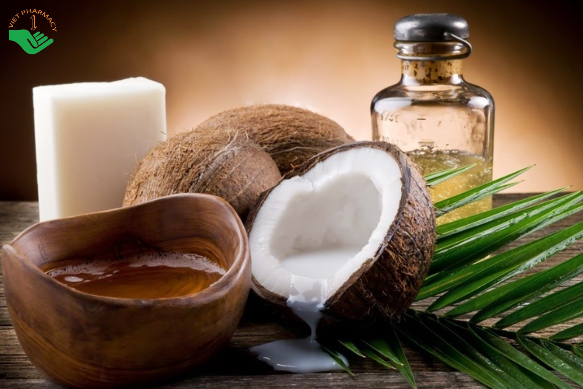 Làm hồng vùng kín bằng dầu dừa
