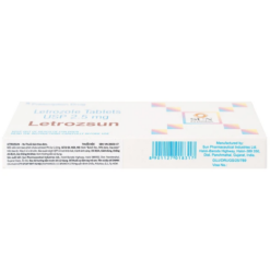 Thuốc điều trị ung thư vú Letrozsun 2.5mg Sun Pharma (Hộp 2 vỉ x 14 viên)