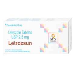 Thuốc điều trị ung thư vú Letrozsun 2.5mg Sun Pharma (Hộp 2 vỉ x 14 viên)