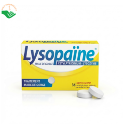 Thuốc ngậm trị đau họng Lysopaine hỗ trợ kháng khuẩn vòm họng (Hộp 3 vỉ x 12 viên)