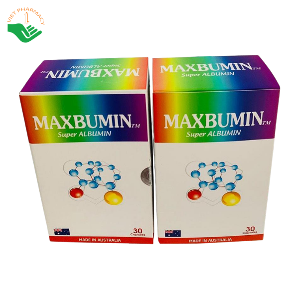 Viên uống Maxbumin TM Super Albumin bổ sung Albumin, acid amin, hỗ trợ phục hồi sức khỏe và chức năng gan (Hộp 1 lọ 30 viên) - Ảnh 4