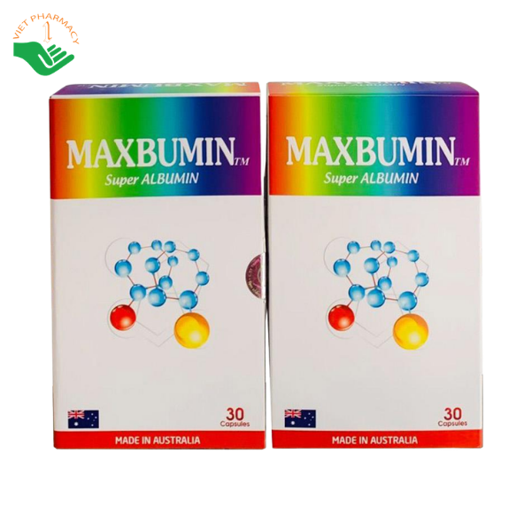 Viên uống Maxbumin TM Super Albumin bổ sung Albumin, acid amin, hỗ trợ phục hồi sức khỏe và chức năng gan (Hộp 1 lọ 30 viên) - Ảnh 5