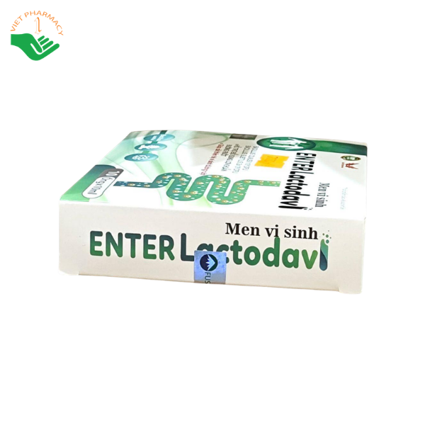 Men vi sinh Enter Lactodavi bổ sung lợi khuẩn, hỗ trợ giảm rối loạn tiêu hóa (Hộp 10 ống x 10ml) - Ảnh 3