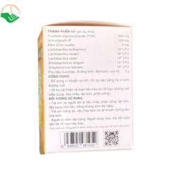Men vi sinh Lactsanfo Dược Phẩm Sanfo bổ sung lợi khuẩn, hỗ trợ cân bằng hệ vi sinh và cải thiện rối loạn tiêu hóa (Hộp 24 gói x 3g)