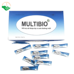 Men vi sinh Multibio V-Biotech bổ sung lợi khuẩn và hỗ trợ tiêu hóa (Hộp 100 gói)