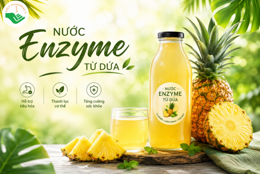 Nước enzyme từ dứa