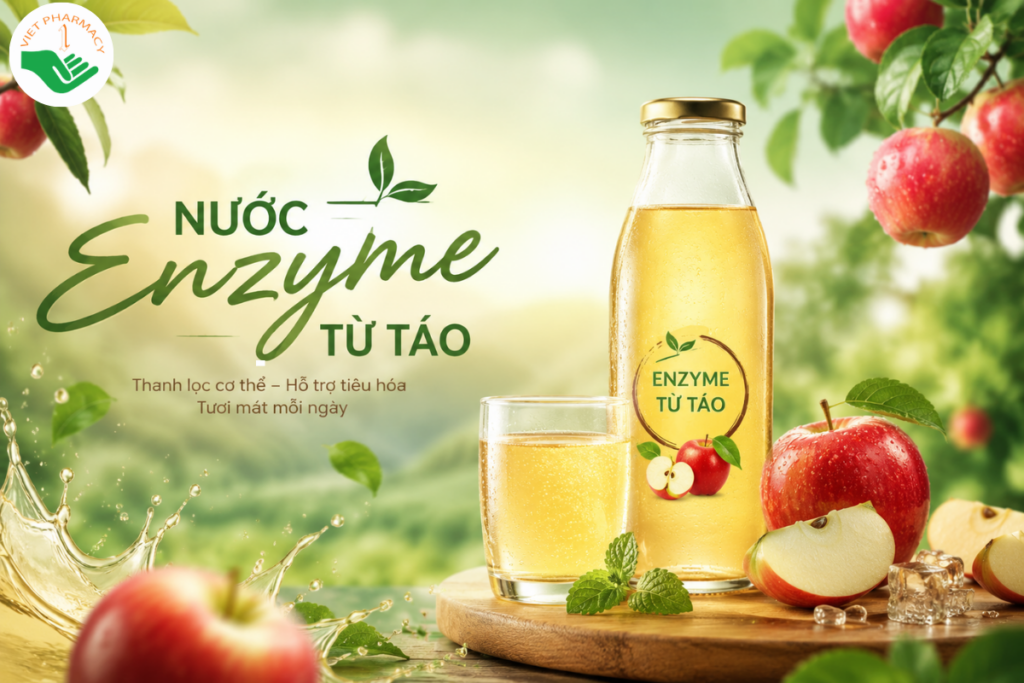 Nước enzyme từ táo