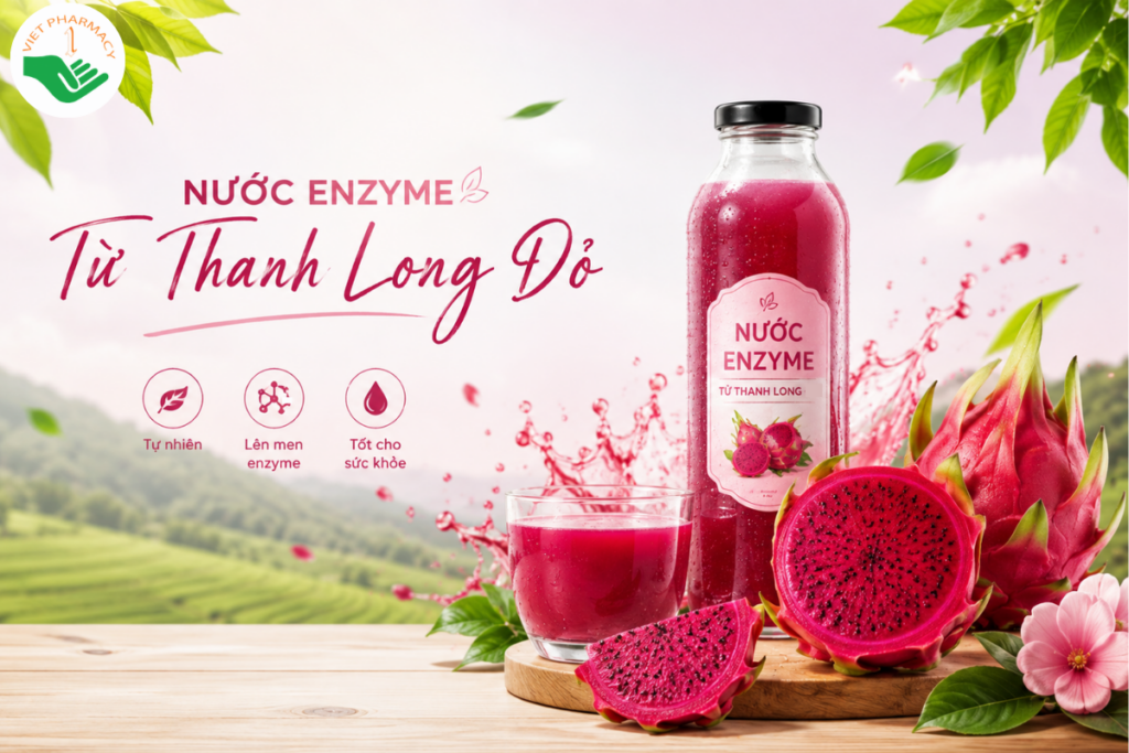 Nước enzyme từ thanh long