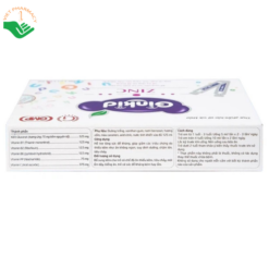 Siro Ginkid ZinC Ginic hỗ trợ tăng cường sức đề kháng, bổ sung kẽm và vitamin cho trẻ (Hộp 4 vỉ x 5 ống x 5ml)