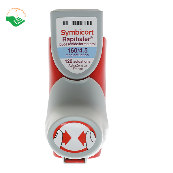Mô tả sơ lược về Thuốc xịt Symbicort Rapihaler AstraZeneca (Hộp 1 bình xịt 120 liều)