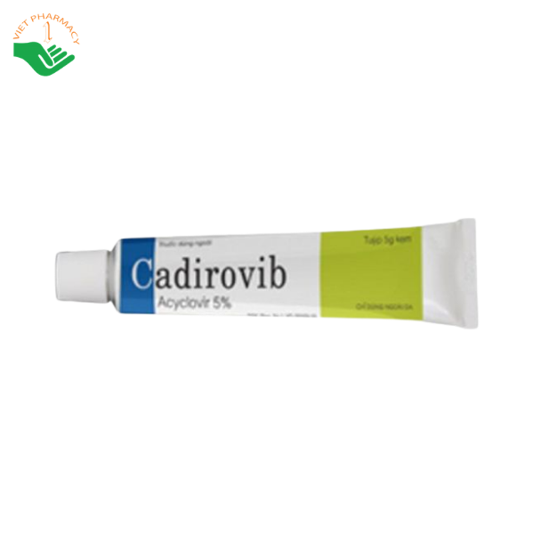 Thuốc bôi Cadirovib 5% US Pharma USA điều trị nhiễm virus Herpes simplex ở da và niêm mạc (Tuýp 5g) - Ảnh 3
