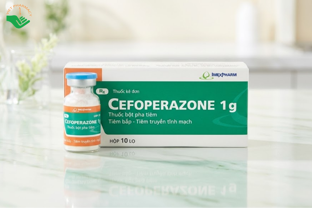 Cefoperazone 1g