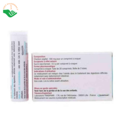Thuốc Carbophos giảm khó tiêu, chướng bụng và hỗ trợ giải độc (Hộp 2 tuýp x 20 viên)