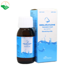 Thuốc Desloratadine 0,5mg/ml DK Pharma điều trị viêm mũi dị ứng và mề đay (Hộp 1 lọ 50ml)