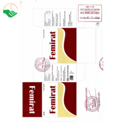 Thuốc Femirat Phil Inter bổ sung sắt, acid folic và vitamin B12 (Hộp 10 vỉ x 10 viên)