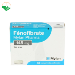 Thuốc Fenofibrate 145mg Mylan Pharma điều trị rối loạn lipid máu và giảm cholesterol (Hộp 30 viên)