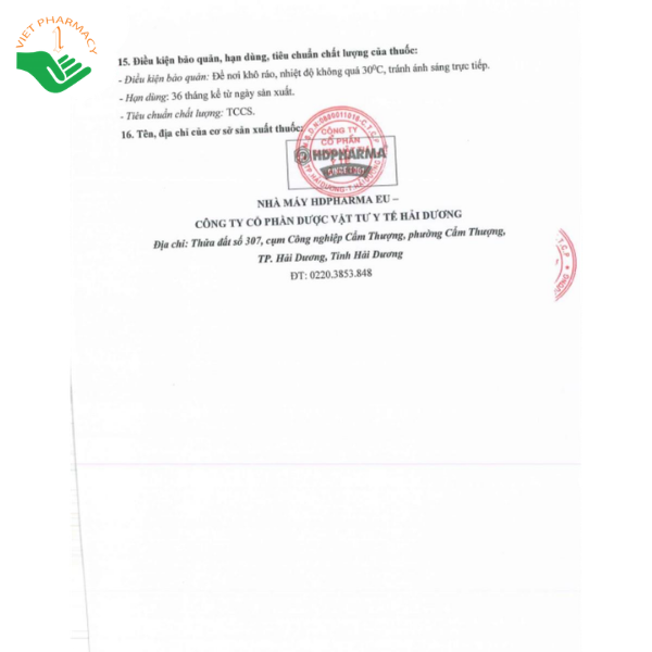 Thuốc Hepa-Arginin Plus HDPHARMA điều trị hỗ trợ chứng suy nhược chức năng (Hộp 6 vỉ x 10 viên) - Ảnh 8