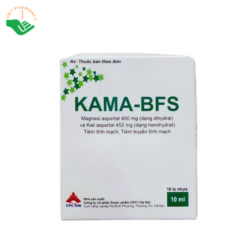 Thuốc Kama-BFS CPC1 hỗ trợ điều trị suy tim và loạn nhịp tim (Hộp 10 lọ x 10ml)