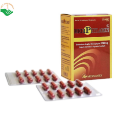 Thuốc Mediphylamin 250mg Mediplantex hỗ trợ bổ sung dinh dưỡng, tăng cường sức khỏe và giảm mệt mỏi (Hộp 10 vỉ x 10 viên)